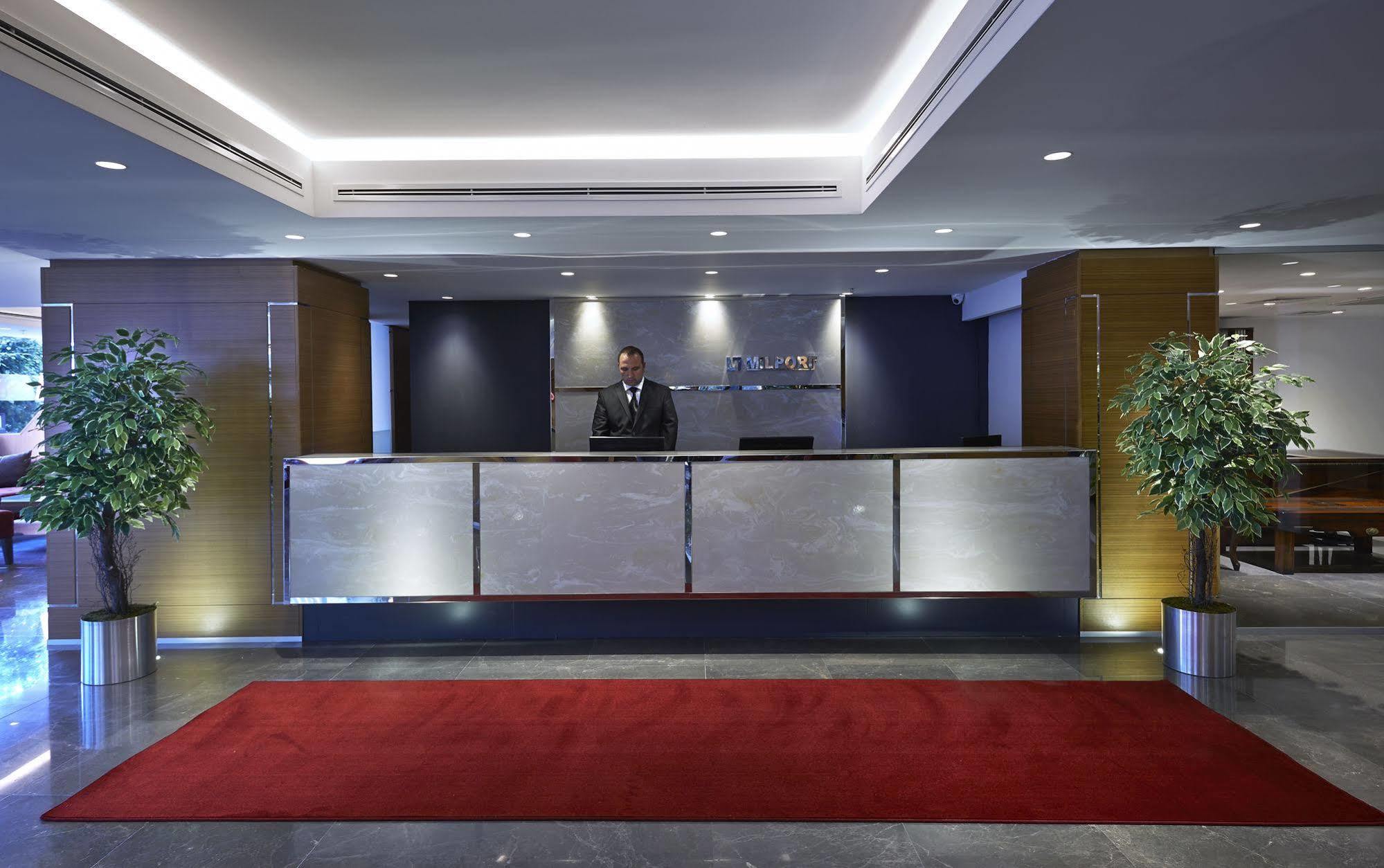 Milport Hotel Levent Истанбул Екстериор снимка